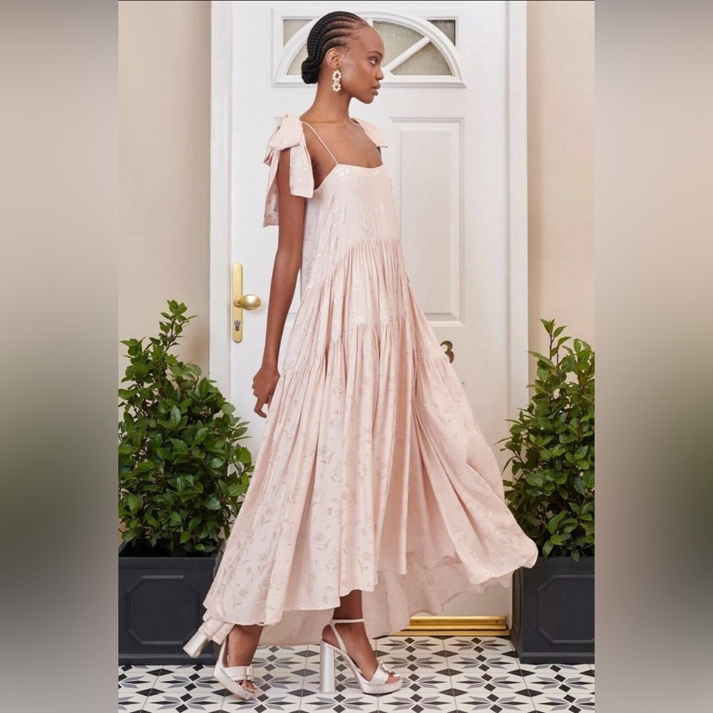 Free People x Dream Sister Jane Isabella Tiered Dress XS